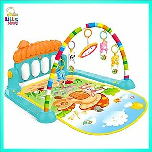 3 in 1 Baby Play Gym Piano Fitness Rack Mat For babies