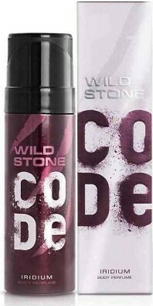 Wild Stone Code Iridium Perfume Body Spray For Men - 120 ml