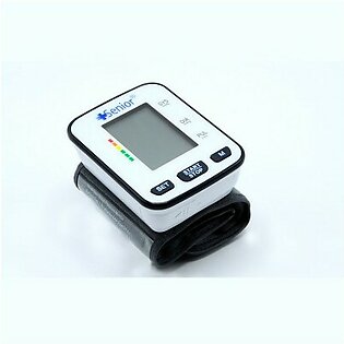 Digital Automatic Wrist Blood Pressure Monitor With High and Low BP Indicator And Pulse Measurement