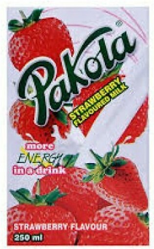 Pakola Strawberry & Vanilla Flavoured Milk 250ml