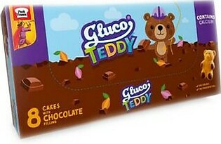 Gluco Teddy Cake Box - Chocolate