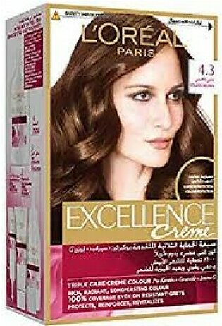 Loreal Excellence Cream Hair Color 4.3