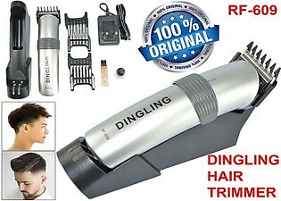 DINGLING RF-609 Electric Hair Clipper Hairdressing Trimmer Rechargeable Cutting Machine Beard Styling RF 609