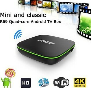 R69 Android Tv Box - 2Gb 16Gb 4K Wifi 3D