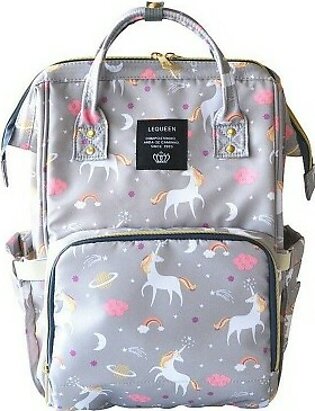 Unicorn Mommy Big Capacity Diaper Backpack Bag Multifunction