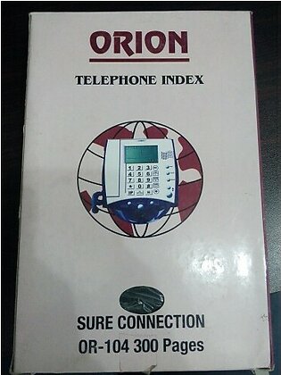 Telephone Index Or-104