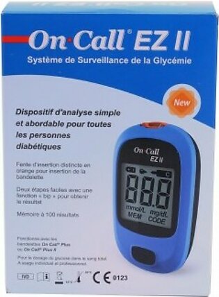 On Call EZ II Blood Glucose Meter