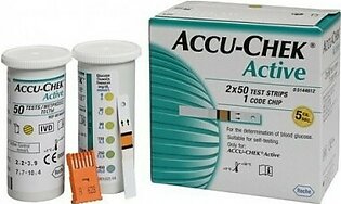 Accu Chek Active 100 strips use with only Active meter.