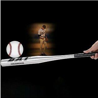 Aluminum Alloy Baseball Bat Hardball Stick Training Endurance Rod Outdoor Sport (Silver)