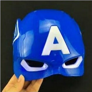 Super Hero Captain America Toy Mask Led Light Full Face Mask For Kids