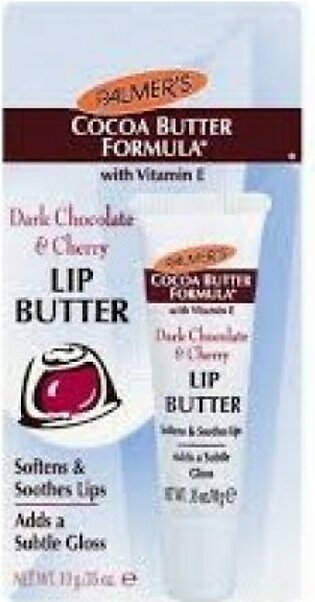 Palmers Dark Chocolate & Cherry Lip Butter 10g