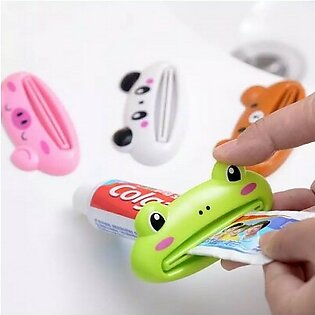 Toothpaste Dispenser Plastic Tooth Paste Tube Squeezer Cute Rolling Holder For Tube Bathroom Products
