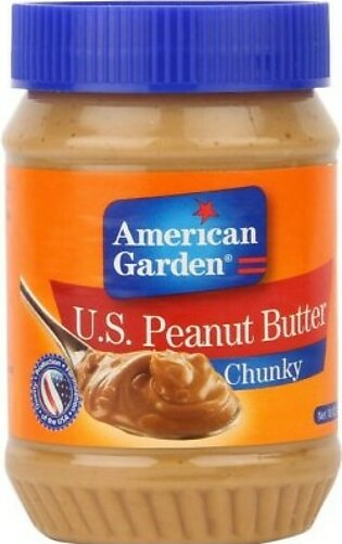 American Garden Peanut Butter Chunky 454g