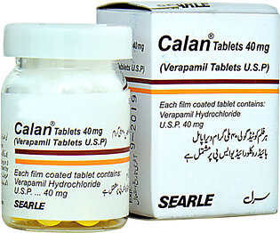 Calan tablet 40 mg 50’s