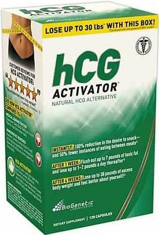 Hcg Activator -120 Capsules-BioGenetic Laboratories in Pakistan