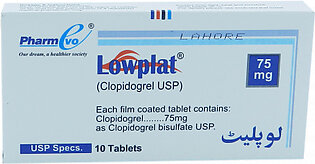 Lowplat tablet 75 mg 10’s