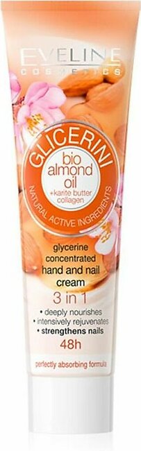 bio glycerine almond oil hand & nailcream