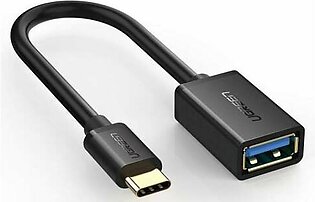 UGreen USB C to USB-A 3.0 OTG Cable - Black