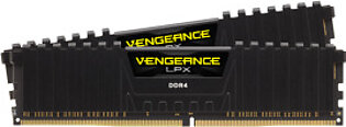Corsair VENGEANCE LPX 32GB (2 x 16GB) DDR4 DRAM 2666MHz C16 Memory Kit - Black