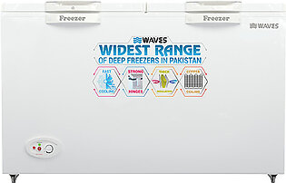 Waves WDF-318 Double Door Regular Series Deep Freezer