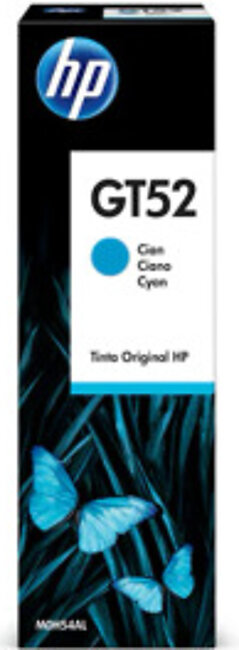 HP M0H54AA GT52 Cyan Original Ink Bottle