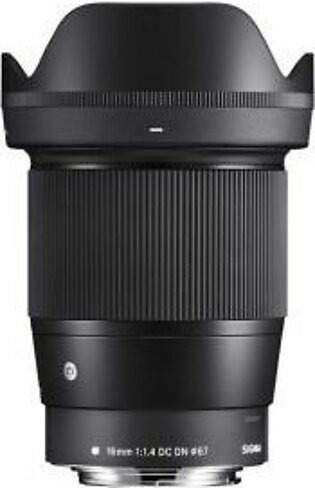 Sigma 16mm f1.4 DC DN Contemporary Lens for Canon EF