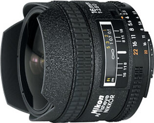 Nikon AF Fisheye-Nikkor 16mm f/2.8D DSLR Lens