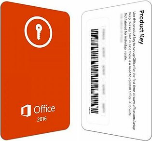 Microsoft Office Home & Business 2016 Key Card