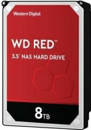 WD Red 8TB NAS Internal Hard Drive SATA - WD80EFAX