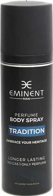 Eminent Gas Free Perfume Body Spray For Men 120ml - Tradition