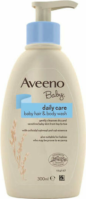Aveeno Baby Daily Care Baby Hair & Body Wash - 300 ML