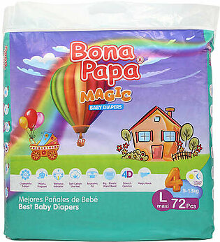 Bona Papa Diaper Magic Mega 72 Pieces - Large