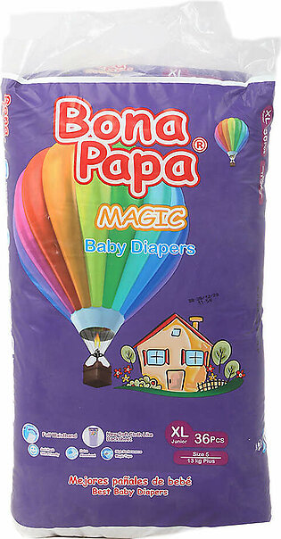 Bona Papa Magic Baby Diaper Regular 36 Pieces - Extra Large