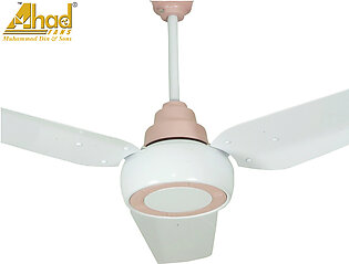 Ahad Ceiling Fan 56″ Copper Acmy White Pink