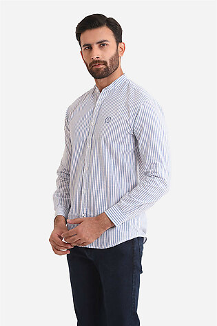 White Lining Casual Shirt