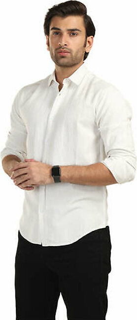 White Casual Shirt P22804-WT