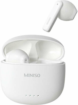Noise Cancelling Mini TWS Earphones - Model: Q51B (White) - Live Show