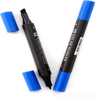 Double-end Marker Pen C (Blue)