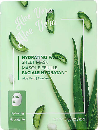 Hydrating Facial Sheet Mask(Aloe Vera)