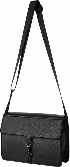Crossbody Bag with Snap Hook(Black) - Live Show