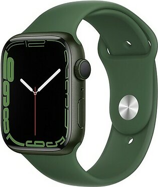 Apple Watch Series 7 45mm Green Aluminium Case with Clover Sport Band