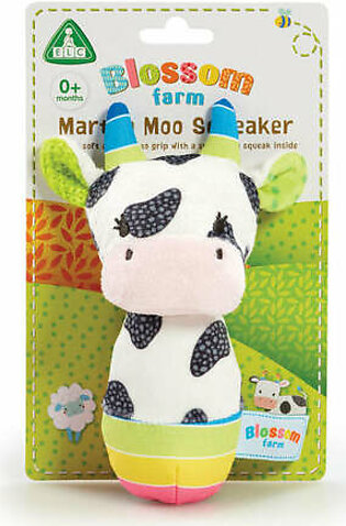 Blossom Farm Martha Moo Squeaker Baby Toy