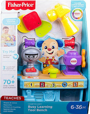 Fisher Price - Laugh Busy Learning Tool Bench