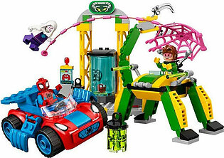 LEGO Marvel Spidey Amazing Friends Spider-Man at Doc Ock's Lab 10783
