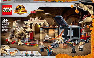 LEGO Jurassic World - T.Rex & Atrociraptor Dinosaur Breakout 76948