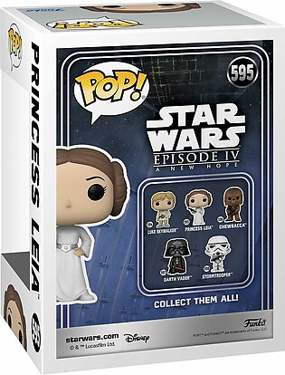 Funko Pop Movies Star Wars New Classic - Leia Collectible Action Vinyl Figure