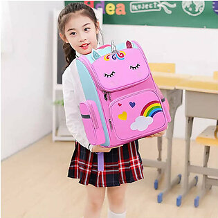 Pink Sleeping Unicorn Backpack