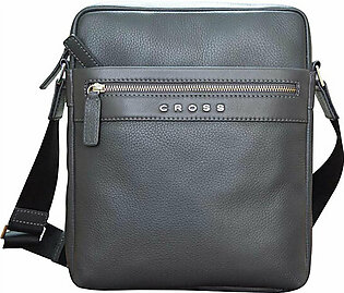 Cross Genuine Leather Bag for I Pad Grey/Stone Nueva FV Item# AC021113-3