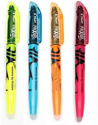 Pilot FriXion Light Erasable Highlighter Pen – Assorted Colors (Pack of 12 Pcs)