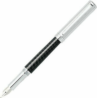 Sheaffer Intensity 9239 Chrome Cap Carbon Fiber Barrel Fountain Pen